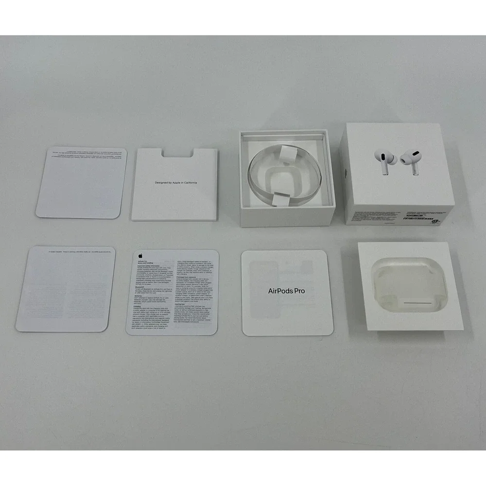 Apple AirPods Pro Box ONLY (Lightning cable, Earphones, & Ear tips NOT included)